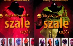 Magia filcowania szale Część 1 i 2 - Moda i uroda - miniaturka - grafika 1