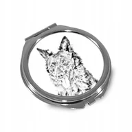 Lusterka do makijażu - Mudi Lusterko kieszonkowe składane do torebki - miniaturka - grafika 1