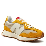 Półbuty męskie - Sneakersy New Balance U327SB Żółty - miniaturka - grafika 1