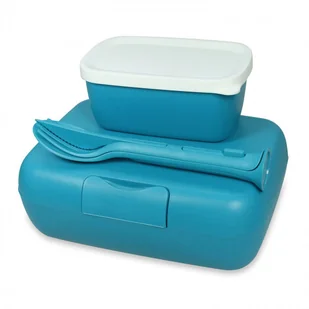 Koziol Candy Ready zestaw śniadaniowy niebieski 3272686 - Lunch boxy - miniaturka - grafika 1