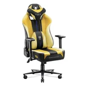 Fotele gamingowe - Fotel DIABLO CHAIRS X-Player 2.0 (L) Żółto-czarny - miniaturka - grafika 1
