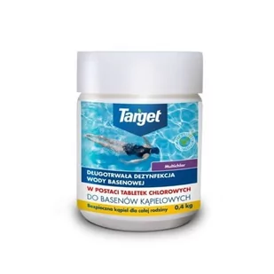 TARGET Multichlor Tabletki Dezynfekujące i Klarujące Wodę 400 g 20x20 g 102088 - Akcesoria do basenów - miniaturka - grafika 1