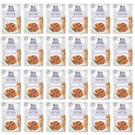 Mokra karma dla kotów - Brit Care Cat Kitten Fillets in Jelly with Savory Salmon 24 x 85g - miniaturka - grafika 1