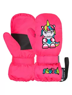 Rękawiczki dla dzieci - Reusch Rękawice narciarskie "Cutes R-TEX®" w kolorze różowym - grafika 1