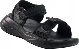Teva W'S Zymic, BLK, 41 us 10; uk 8 - Sandały damskie - miniaturka - grafika 1
