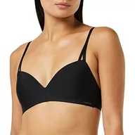 Biustonosze - Calvin Klein Damski biustonosz Lift Demi (Wiree), Czarny, 65E - miniaturka - grafika 1