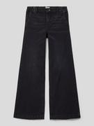 Spodnie i spodenki dla dziewczynek - Jeansy z wpuszczanymi kieszeniami w stylu francuskim model ‘COMET’ - miniaturka - grafika 1