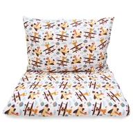 Pościel dla dzieci - POŚCIEL 120x180 DZIECIĘCA 2EL + POSZEWKA 70X80 DO ŁÓŻKA MŁODZIEŻOWA Kerstin - miniaturka - grafika 1