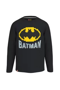 Bluzki dla chłopców - Koszulka Lego Batman długi rękaw - czarna - grafika 1