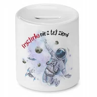 Skarbonki - Dla Fryzjerki Skarbonka na Urodziny na Prezent z Nadrukiem ze Zdjęciem + Opakowanie na prezent (wzór 01) - miniaturka - grafika 1