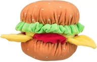 Zabawki dla psów - Burger, zabawka, dla psa, plusz, 13 cm, z dźwiękie - miniaturka - grafika 1