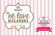 Kremy i maski do rąk - Alessandro We Love Macarons Strawberry nawilżający krem do rąk 100 ml - miniaturka - grafika 1