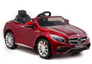 LEANToys Auto na akumulator lakierowane Mercedes S63 LE-3966 - Pojazdy elektryczne dla dzieci - miniaturka - grafika 1
