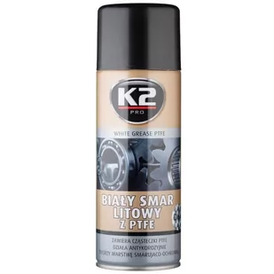 K2 BIAŁY SMAR Z PTFE W121 - Kosmetyki samochodowe - miniaturka - grafika 1