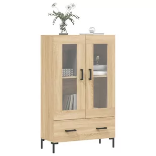 Wysoka szafka, dąb sonoma, 69,5x31x115 cm Lumarko! - Szafki do salonu Wysoka szafka, dąb sonoma, 69,5x31x115 cm Lumarko! - Szafki do salonu - miniaturka - grafika 4