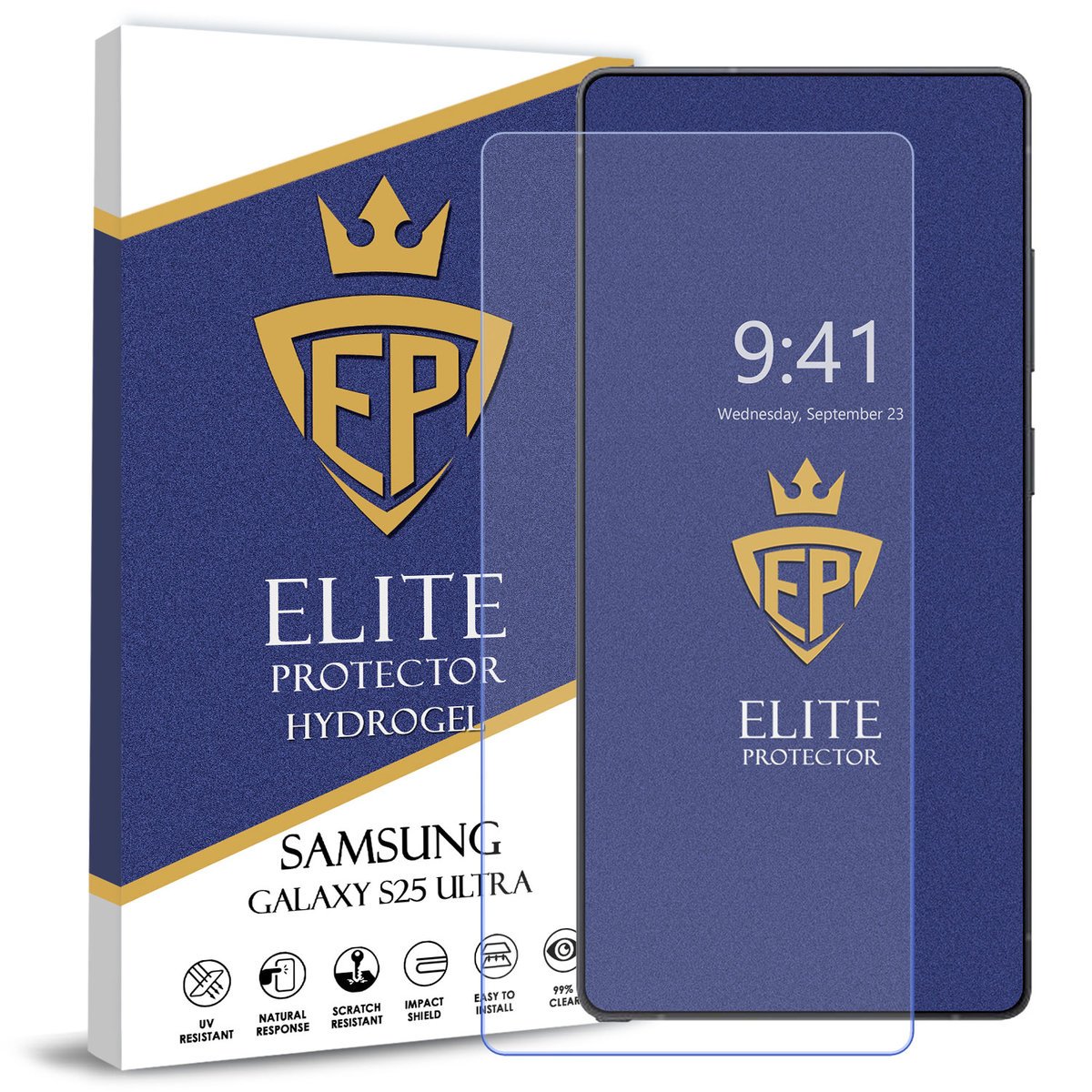 FOLIA 5D CAŁY EKRAN NA TELEFON DO SAMSUNG GALAXY S25 ULTRA HYDROŻELOWA