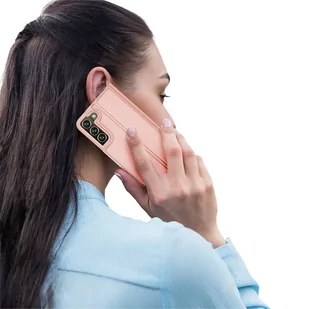 Dux Ducis Skin Pro kabura etui pokrowiec z klapką Samsung Galaxy S22+ (S22 Plus) różowy - Etui i futerały do telefonów - miniaturka - grafika 10