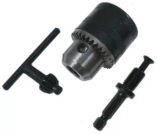 Głowica Do Wiertarki Adapter Hex + Kluczyk 3/8" - Wiertła - miniaturka - grafika 1