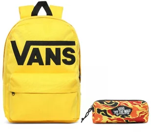 Vans Plecak szkolny Old Skool III Lemon Chrome - VN0A3I6R85W + piórnik - Plecaki - miniaturka - grafika 33