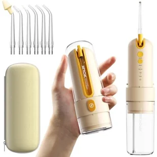 Irygator JIMOK S2 Pro Cappuccino - Irygatory do zębów Irygator JIMOK S2 Pro Cappuccino - Irygatory do zębów - miniaturka - grafika 1