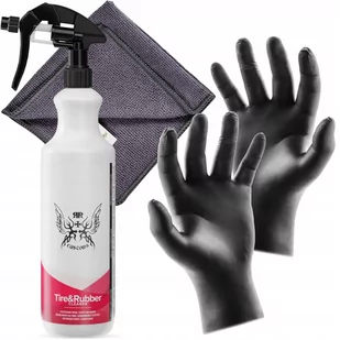 RR Customs RR Customs TIRE &amp RUBBER CLEANER 1L + TRIGGER Preparat do czyszczenia opon D13-10025 - Kosmetyki samochodowe - miniaturka - grafika 1