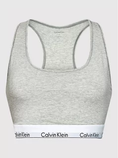 Koszulki i topy damskie - Calvin Klein Underwear Biustonosz top 000QF5116E Szary Szary - grafika 1