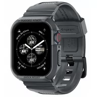 Akcesoria do smartwatchy - Pasek SPIGEN Rugged Armor Pro do Apple Watch 4/5/6/7/8/9/SE (44/45mm) Grafitowy - miniaturka - grafika 1