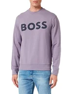 Bluzy męskie - BOSS Bluza męska Webasiccrew, Medium Purple511, XXL - miniaturka - grafika 1