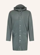 Płaszcze damskie - Rains Płaszcz Przeciwdeszczowy gruen - miniaturka - grafika 1