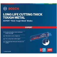 Brzeszczoty - bosch powertools Bosch Expert sabre saw blade 'Thick Tough Metal' S 955 CHC, 10 pieces length 150 mm - miniaturka - grafika 1