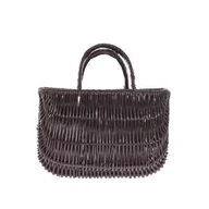 Torby i wózki na zakupy - Wiklinowy Kosz  na Zakupy Torebka z Wikliny 42x20 H25/34 CM - miniaturka - grafika 1