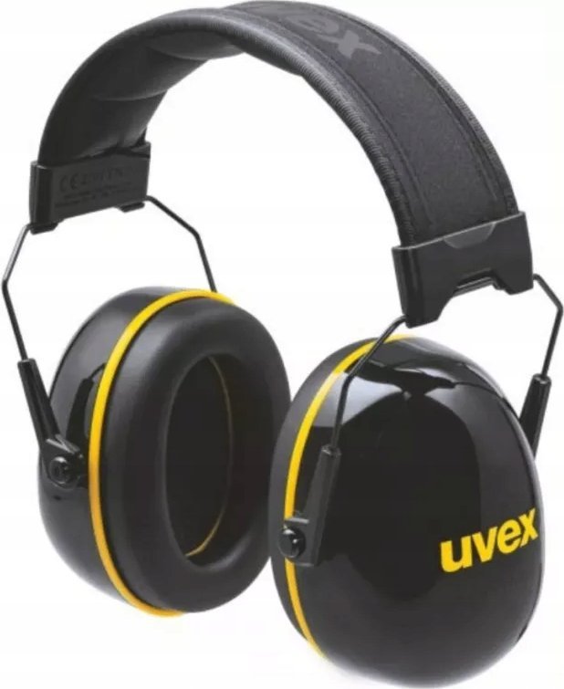 Uvex Apsauginės ausinės Uvex K20. SNR: 33dB, Sulankstomos,Geltona/juoda