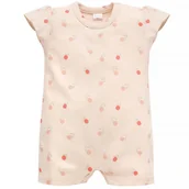 Śpiochy dla niemowląt - PINOKIO RAMPERS SUMMER GARDEN BEZ 68 - miniaturka - grafika 1