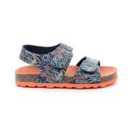 Buty dla dziewczynek - Sandały dziecięce Kickers SUMMERKRO MARINE SURF - miniaturka - grafika 1