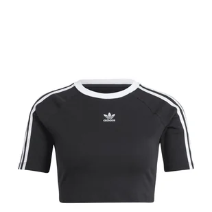 Koszulka damska ADIDAS 3 S BABY TEE XL - Koszulki i topy damskie Koszulka damska ADIDAS 3 S BABY TEE XL - Koszulki i topy damskie - miniaturka - grafika 1