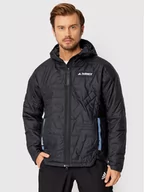 Kurtki męskie - adidas Kurtka puchowa Terrex Myshelter Primaloft GQ3698 Czarny Regular Fit - miniaturka - grafika 1