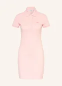 Sukienki - Lacoste Sukienka Polo Z Piki rosa - miniaturka - grafika 1