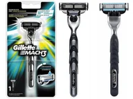 Maszynki do golenia i wkłady - Gillette MACH3 Maszynka Do Golenia, Ostrze +gratis - miniaturka - grafika 1