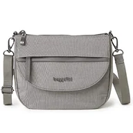 Torebki damskie - Baggallini Damska kieszeń crossbody 2.0 z RFID, jeden rozmiar, Szary - Połyskujący Sterling - Rozmiar Uniwersalny - miniaturka - grafika 1