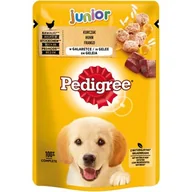Mokra karma dla psów - Pedigree Vital Protection™ Junior Saszetka z mieszanką kurczaka i ryżu w galarecie 24 x 100 g - miniaturka - grafika 1