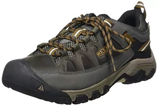Buty trekkingowe męskie - KEEN Męskie buty trekkingowe Targhee 3 Waterproof, Braun Black Olive Golden Brown, 49 EU - grafika 1