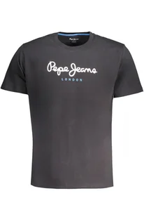 MĘSKA KOSZULKA Z KRÓTKIM RĘKAWEM PEPE JEANS CZARNA - Portfele - miniaturka - grafika 1