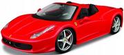 Kolekcjonerskie modele pojazdów - Bburago 15626017 1: 24 Ferrari Race i Play 458 Spyder pojazdu - miniaturka - grafika 1