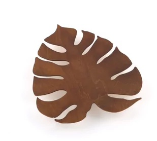 MONSTERA WOOD ORZECH KINKIET 3 PŁ - Lampy ścienne - miniaturka - grafika 1