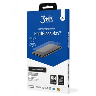3MK HardGlass MAX do Samsung Galaxy Note 10+ Black - Szkła hartowane na telefon - miniaturka - grafika 2
