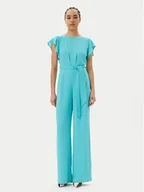 Kombinezony - ARTIGLI Kombinezon ACTU001736 Turkusowy Regular Fit - miniaturka - grafika 1