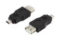 Adaptery i przejściówki - Przejściówka Usb 2.0 na Mini Usb adapter - miniaturka - grafika 1