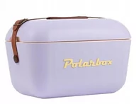 Lodówki turystyczne - Lodówka turystyczna POLARBOX liliowy + brąz 12L - miniaturka - grafika 1