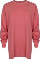 Bluzy damskie - REEBOK - BLUZA UNISEX CL ND CREW HI4633 wkładana przez głowę RÓŻOWA - miniaturka - grafika 1