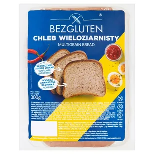 Bezgluten Bezglutenowy chleb wieloziarnisty 300g - Chleb - miniaturka - grafika 1